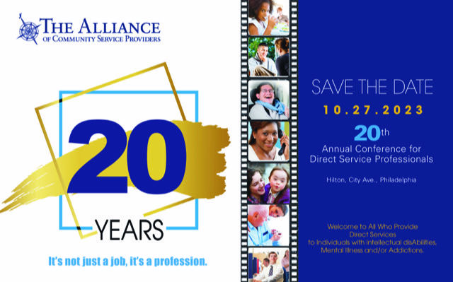 20th Annual Conference for Direct Service Professionals